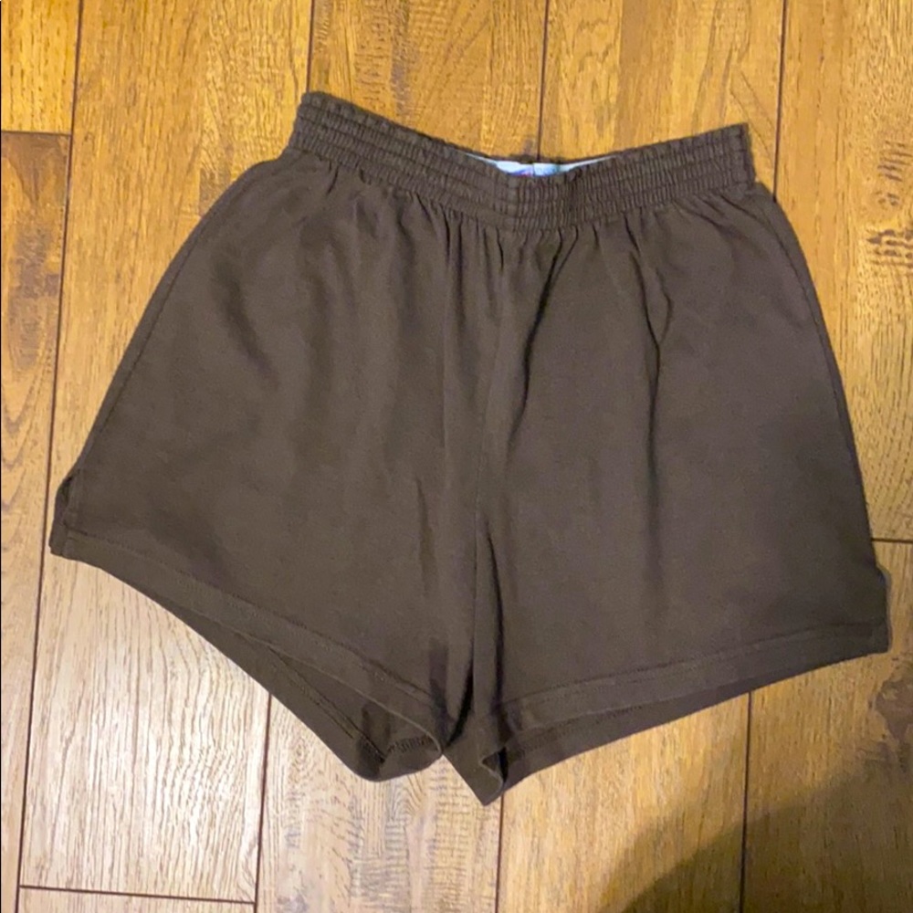 Brown Soffe Shorts